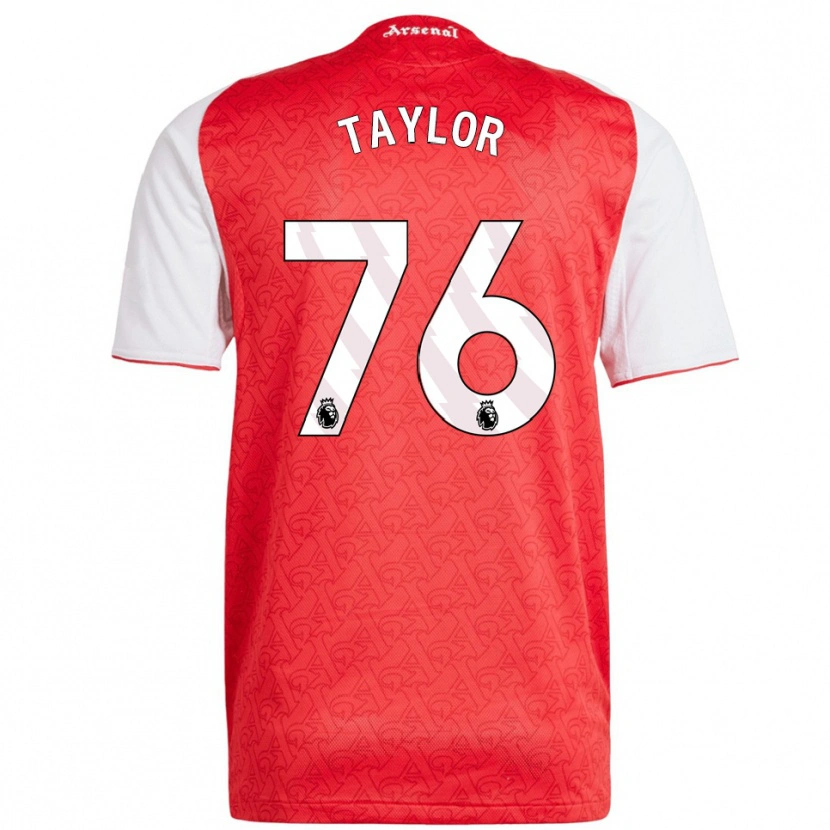 Danxen Enfant Maillot Kido Taylor Hart #76 Rouge Blanc Tenues Domicile 2025/26 T-Shirt