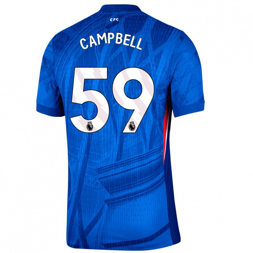 Danxen Enfant Maillot Harrison Murray-Campbell #59 Bleu Blanc Tenues Domicile 2025/26 T-Shirt