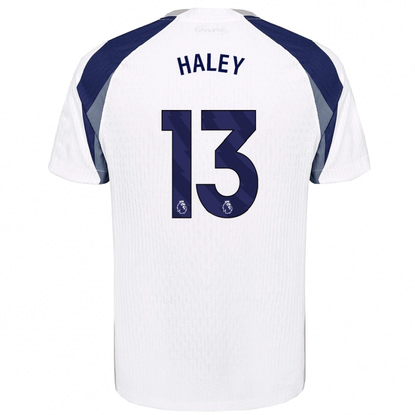Danxen Enfant Maillot Micah Haley #13 Blanc Marine Tenues Domicile 2025/26 T-Shirt