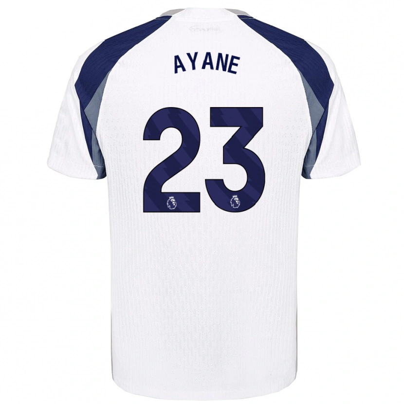 Danxen Enfant Maillot Rosella Ayane #23 Blanc Marine Tenues Domicile 2025/26 T-Shirt