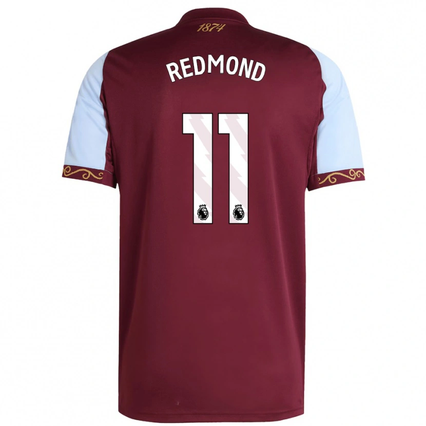 Danxen Enfant Maillot Zepiqueno Redmond #11 Bourgogne Bleu Ciel Tenues Domicile 2025/26 T-Shirt
