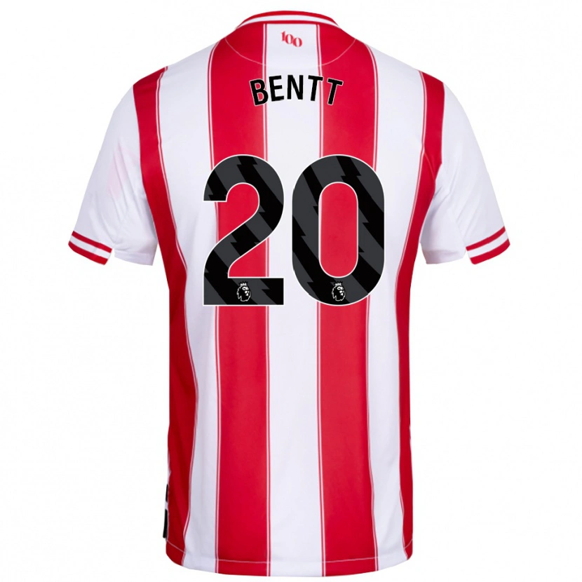 Danxen Enfant Maillot Luka Bentt #20 Rouge Blanc Tenues Domicile 2025/26 T-Shirt