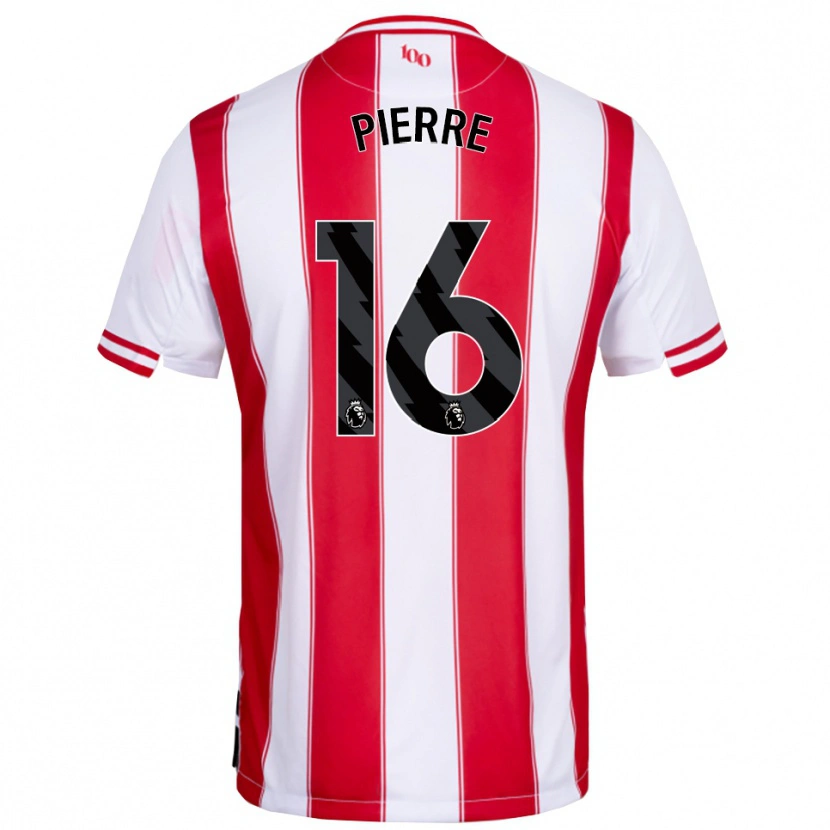 Danxen Enfant Maillot Kyrie Pierre #16 Rouge Blanc Tenues Domicile 2025/26 T-Shirt