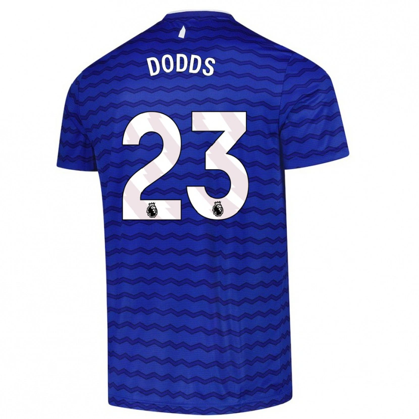 Danxen Enfant Maillot John Dodds #23 Bleu Marine Tenues Domicile 2025/26 T-Shirt