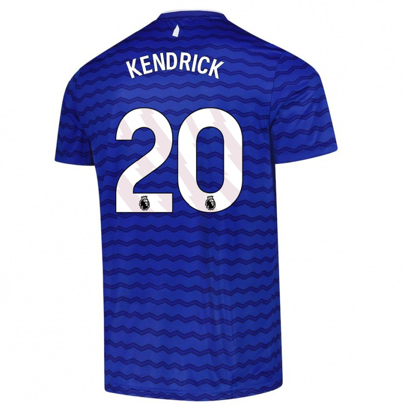 Danxen Enfant Maillot Levi Kendrick #20 Bleu Marine Tenues Domicile 2025/26 T-Shirt