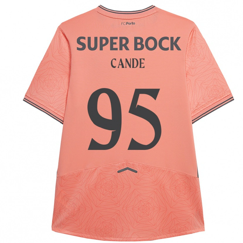 Danxen Enfant Maillot Anhá Cande #95 Rose Marine Tenues Extérieur 2025/26 T-Shirt