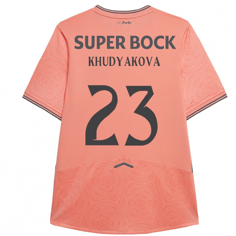 Danxen Enfant Maillot Verónica Khudyakova #23 Rose Marine Tenues Extérieur 2025/26 T-Shirt