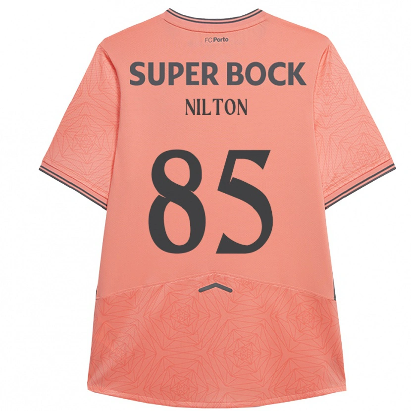 Danxen Enfant Maillot Nilton #85 Rose Marine Tenues Extérieur 2025/26 T-Shirt