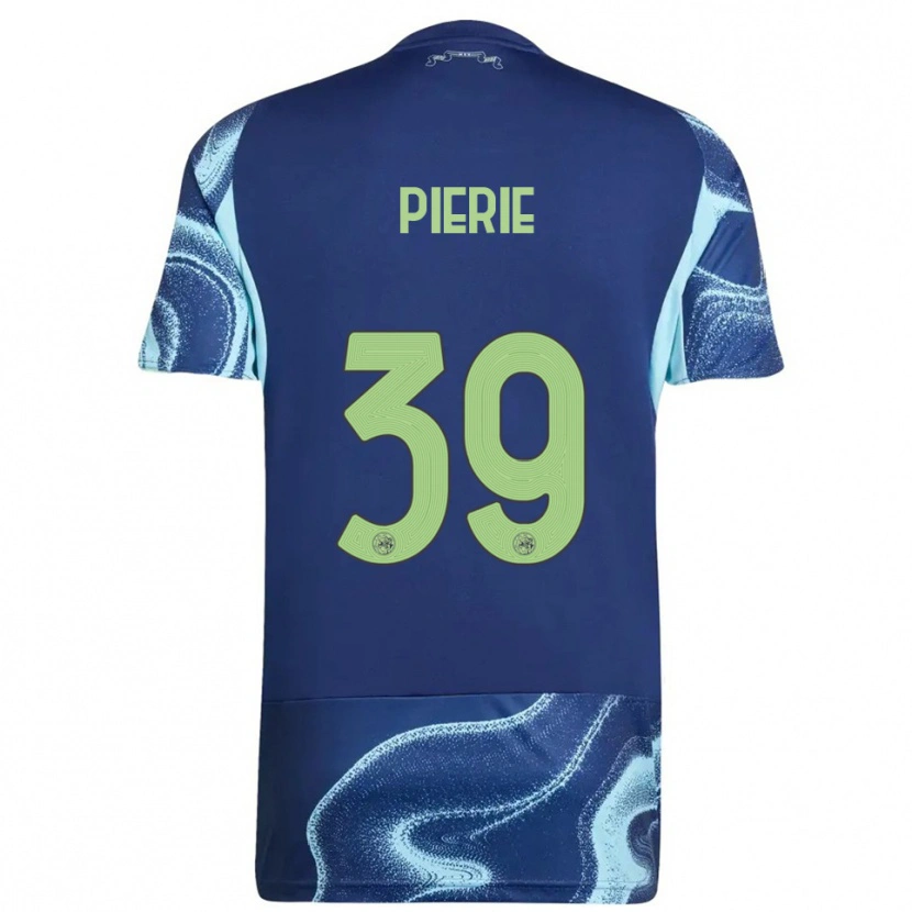 Danxen Enfant Maillot Kik Pierie #39 Marine Bleu Ciel Tenues Extérieur 2025/26 T-Shirt