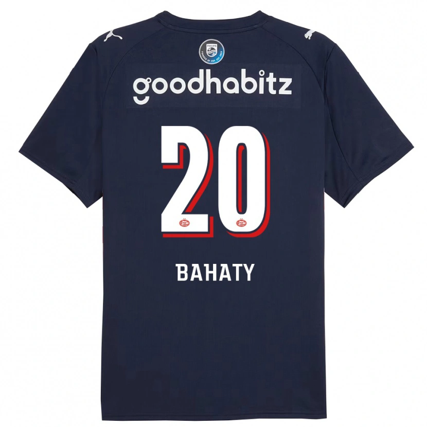 Danxen Enfant Maillot Manuel Bahaty #20 Marine Blanc Tenues Extérieur 2025/26 T-Shirt