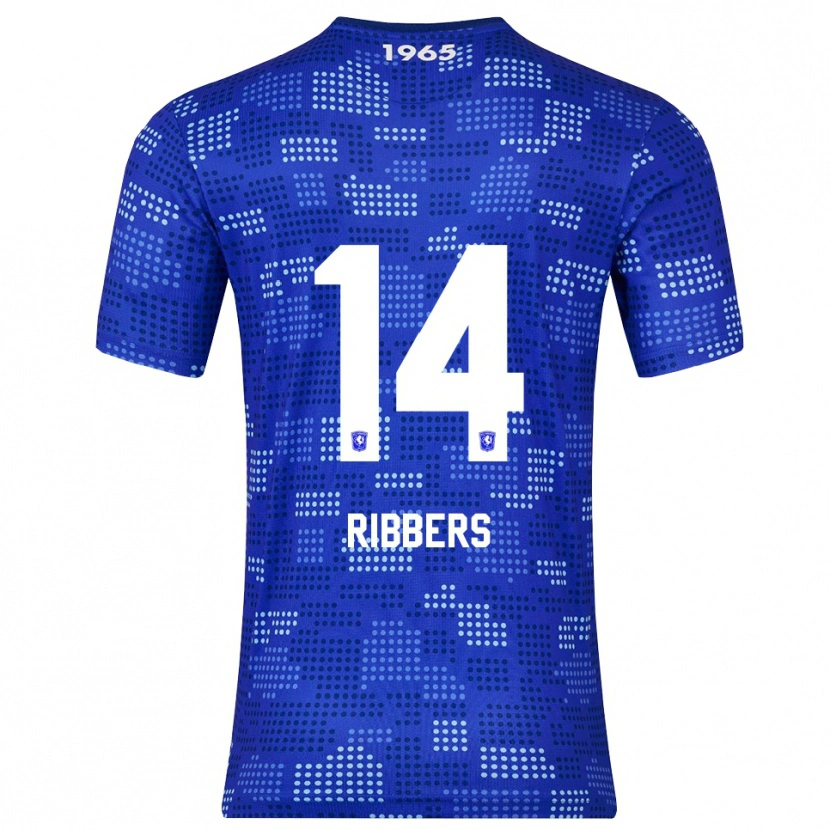 Danxen Enfant Maillot Jort Ribbers #14 Bleu Bleu Ciel Tenues Extérieur 2025/26 T-Shirt