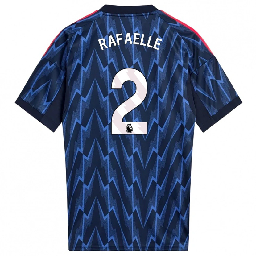 Danxen Enfant Maillot Rafaelle Souza #2 Marine Rouge Tenues Extérieur 2025/26 T-Shirt