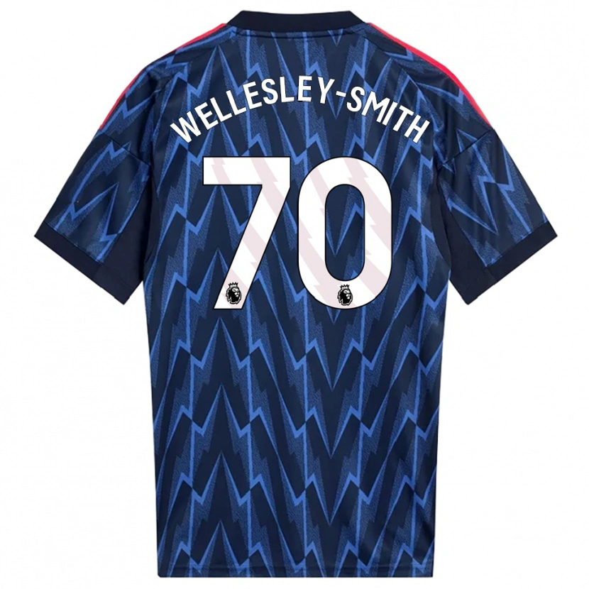 Danxen Enfant Maillot Cecily Wellesley-Smith #70 Marine Rouge Tenues Extérieur 2025/26 T-Shirt