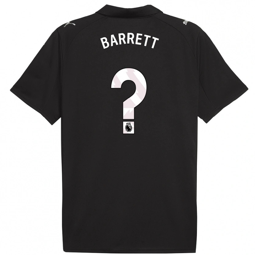 Danxen Enfant Maillot Marlow Barrett #0 Noir Blanc Tenues Extérieur 2025/26 T-Shirt