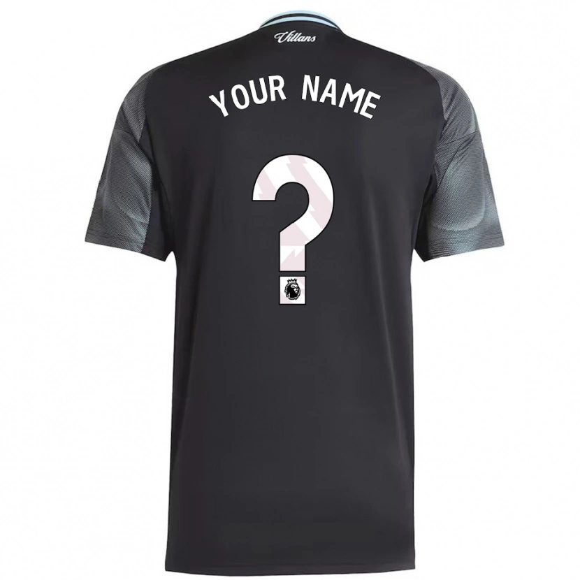 Danxen Enfant Maillot Votre Nom #0 Noir Bleu Ciel Tenues Extérieur 2025/26 T-Shirt