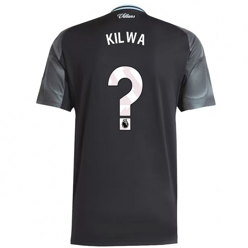 Danxen Enfant Maillot Heaven Kilwa #0 Noir Bleu Ciel Tenues Extérieur 2025/26 T-Shirt