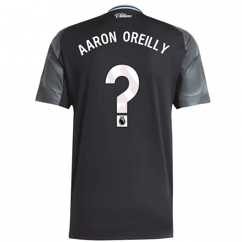 Danxen Enfant Maillot Aaron Oreilly #0 Noir Bleu Ciel Tenues Extérieur 2025/26 T-Shirt