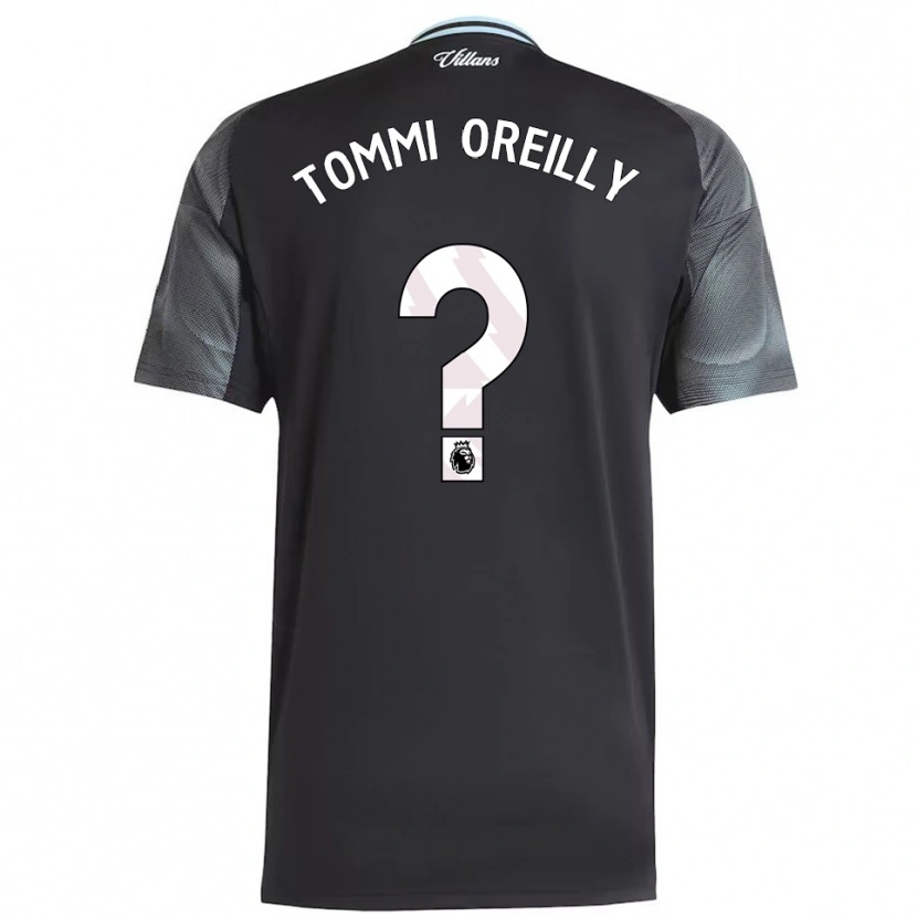 Danxen Enfant Maillot Tommi Oreilly #0 Noir Bleu Ciel Tenues Extérieur 2025/26 T-Shirt
