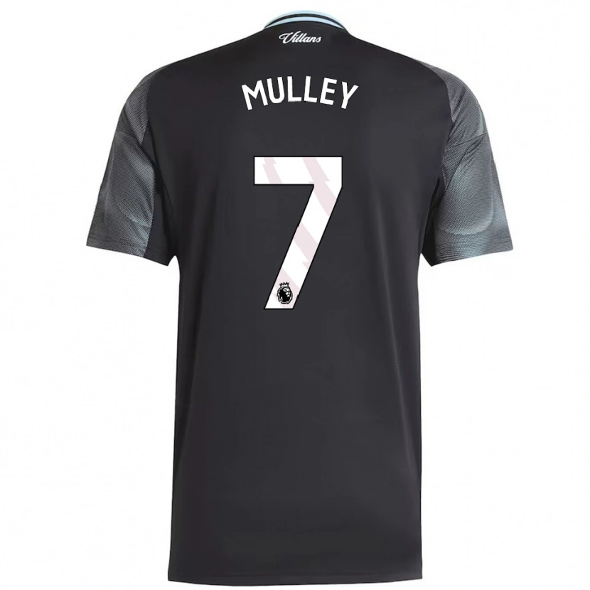 Danxen Enfant Maillot Trai-Varn Mulley #7 Noir Bleu Ciel Tenues Extérieur 2025/26 T-Shirt