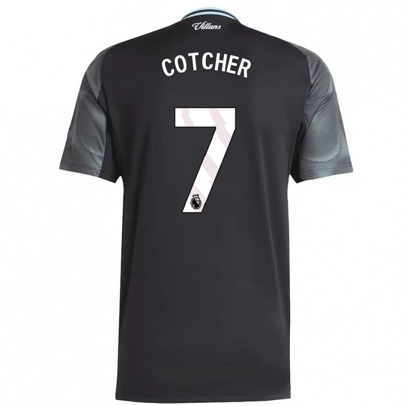Danxen Enfant Maillot Mason Cotcher #7 Noir Bleu Ciel Tenues Extérieur 2025/26 T-Shirt