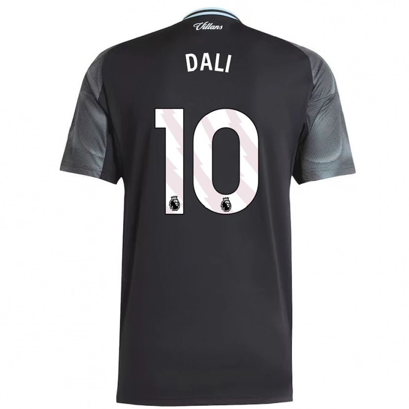 Danxen Enfant Maillot Kenza Dali #10 Noir Bleu Ciel Tenues Extérieur 2025/26 T-Shirt