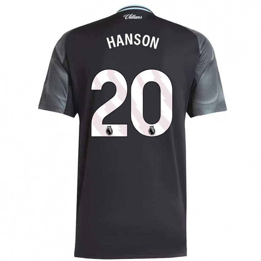 Danxen Enfant Maillot Kirsty Hanson #20 Noir Bleu Ciel Tenues Extérieur 2025/26 T-Shirt