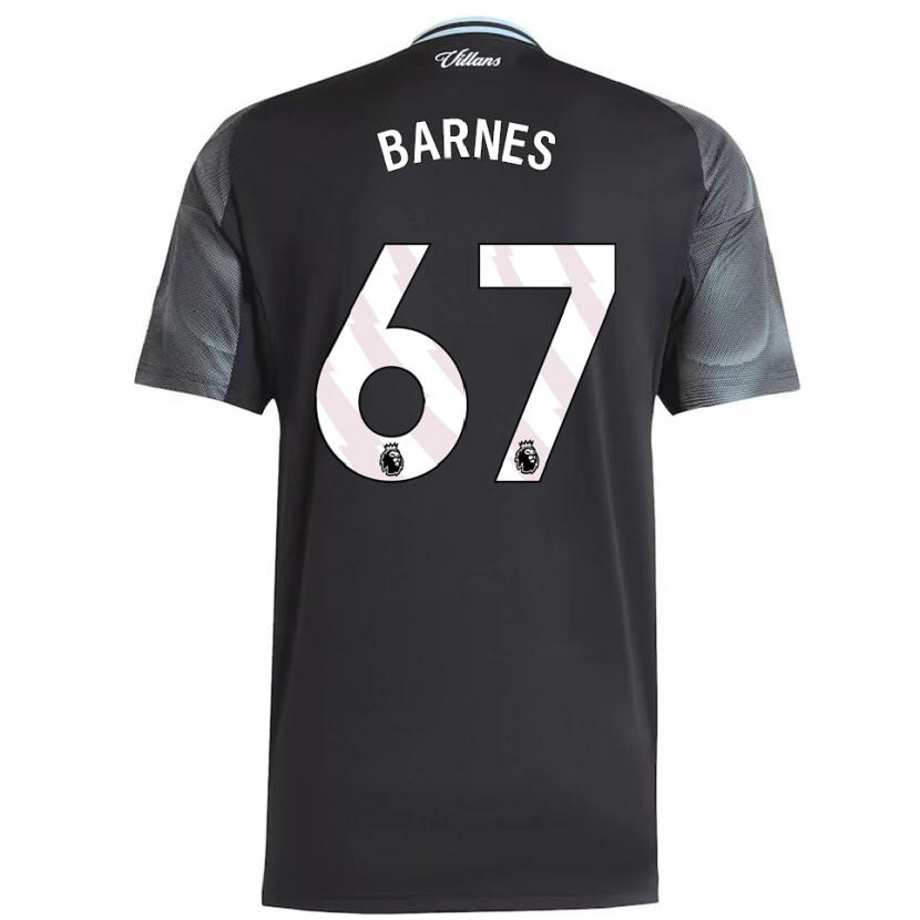 Danxen Enfant Maillot Mikell Barnes #67 Noir Bleu Ciel Tenues Extérieur 2025/26 T-Shirt