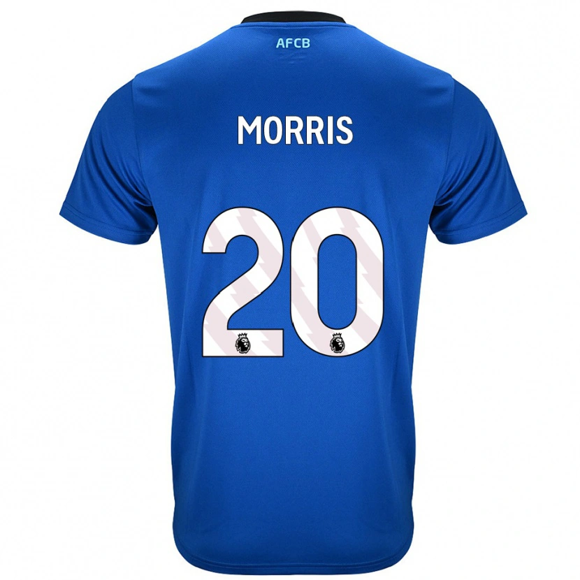 Danxen Enfant Maillot Caitlin Morris #20 Bleu Noir Tenues Extérieur 2025/26 T-Shirt