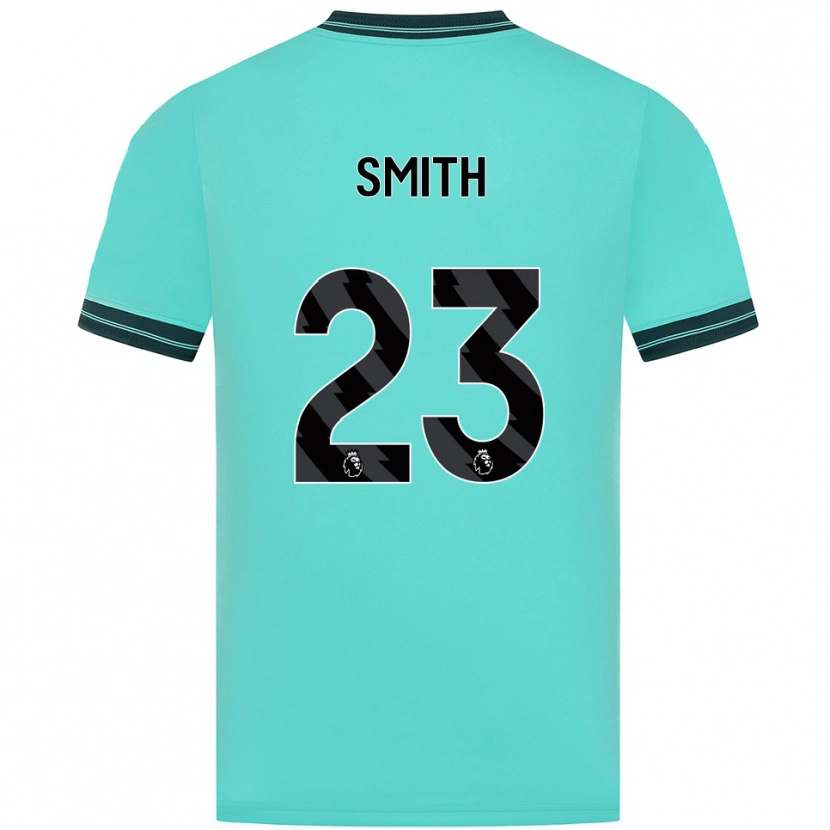 Danxen Enfant Maillot Josie Smith #23 Bleu Ciel Vert Tenues Extérieur 2025/26 T-Shirt