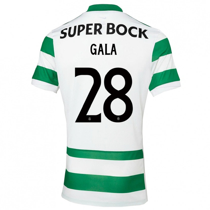 Danxen Homme Maillot Jacynta Gala #28 Vert Blanc Tenues Domicile 2025/26 T-Shirt