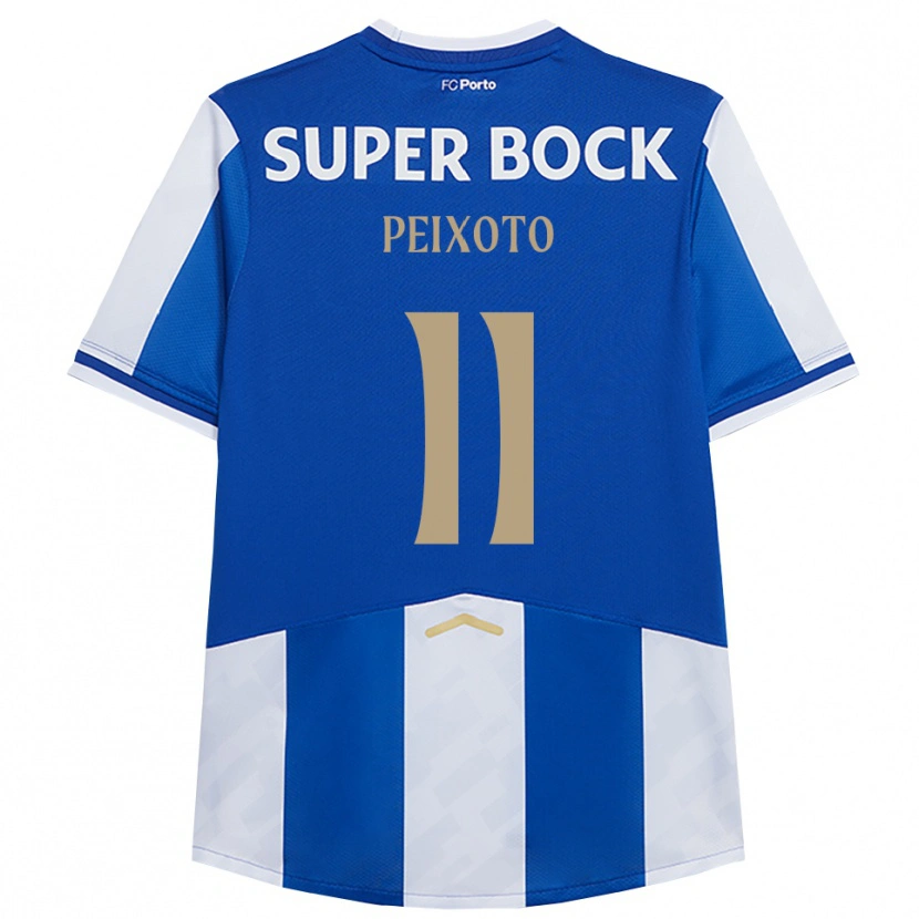 Danxen Homme Maillot Tomás Peixoto #11 Bleu Blanc Tenues Domicile 2025/26 T-Shirt