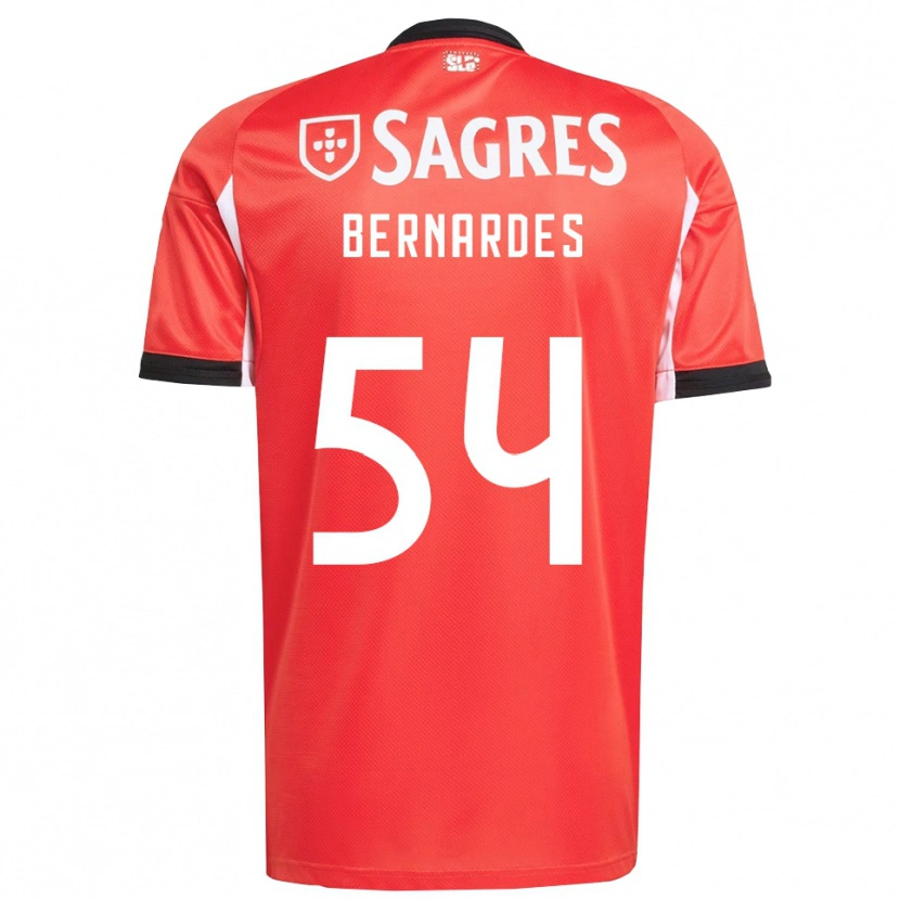 Danxen Homme Maillot Francisco Neto #54 Rouge Blanc Tenues Domicile 2025/26 T-Shirt
