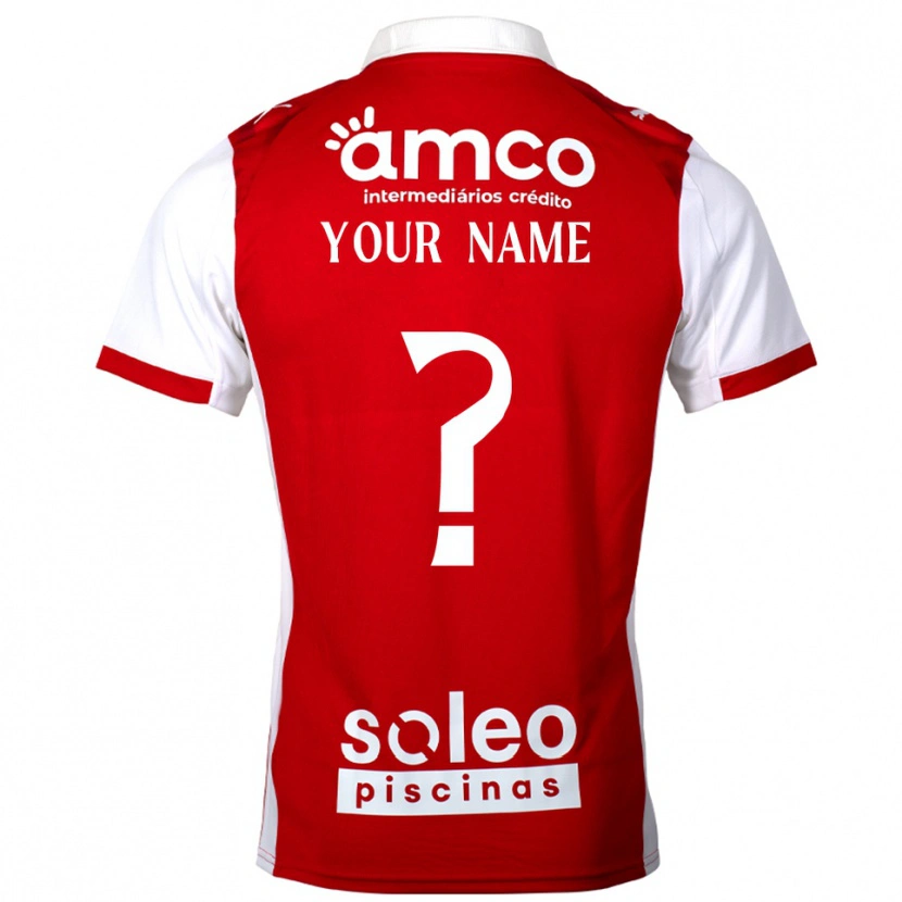Danxen Homme Maillot Votre Nom #0 Rouge Blanc Tenues Domicile 2025/26 T-Shirt