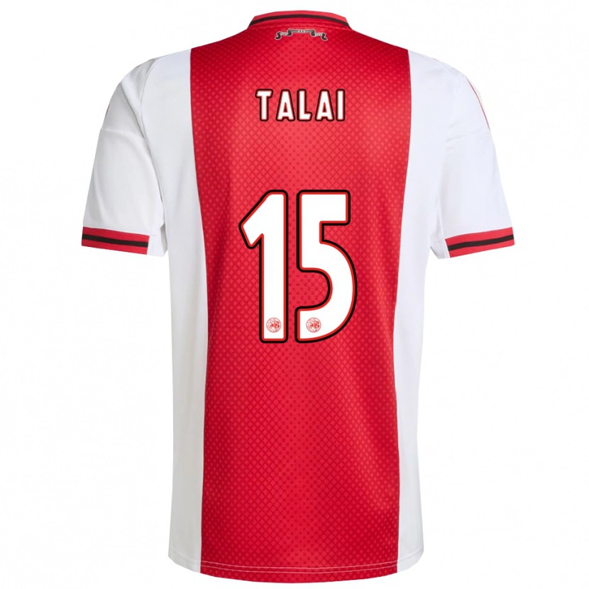 Danxen Homme Maillot Imran Talai #15 Rouge Blanc Tenues Domicile 2025/26 T-Shirt