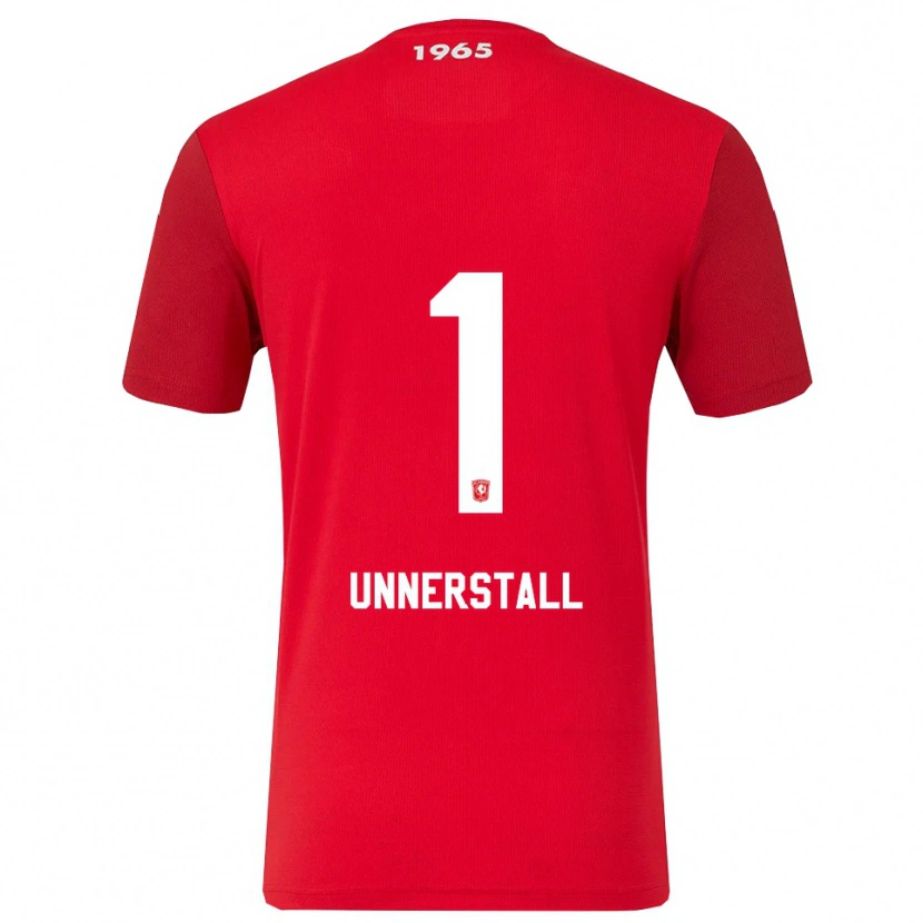 Danxen Homme Maillot Lars Unnerstall #1 Rouge Blanc Tenues Domicile 2025/26 T-Shirt