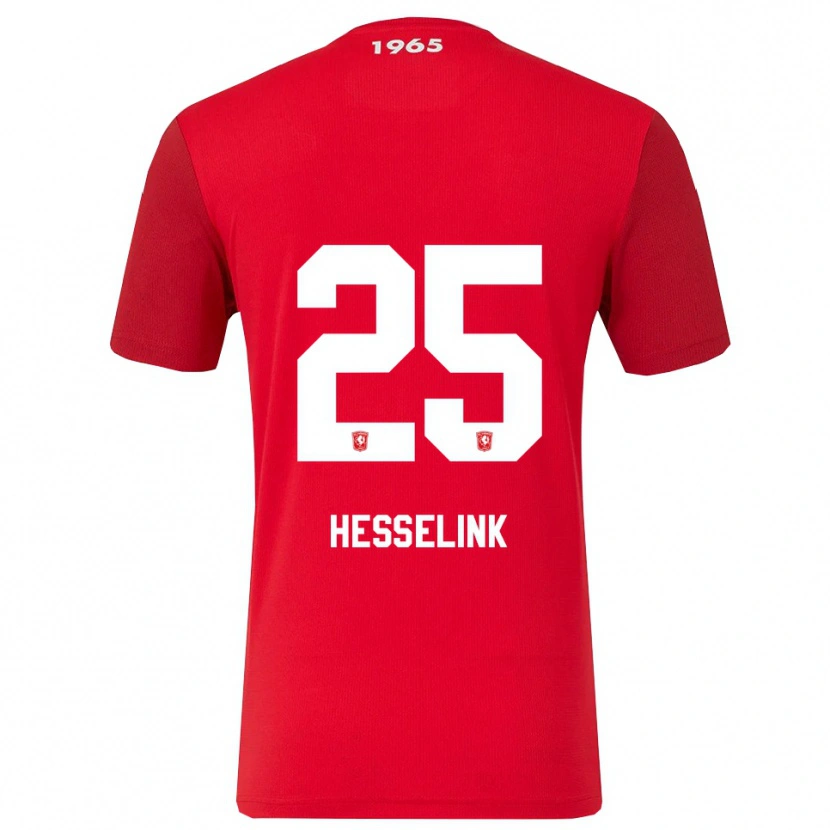 Danxen Homme Maillot Lucas Vennegoor Of Hesselink #25 Rouge Blanc Tenues Domicile 2025/26 T-Shirt