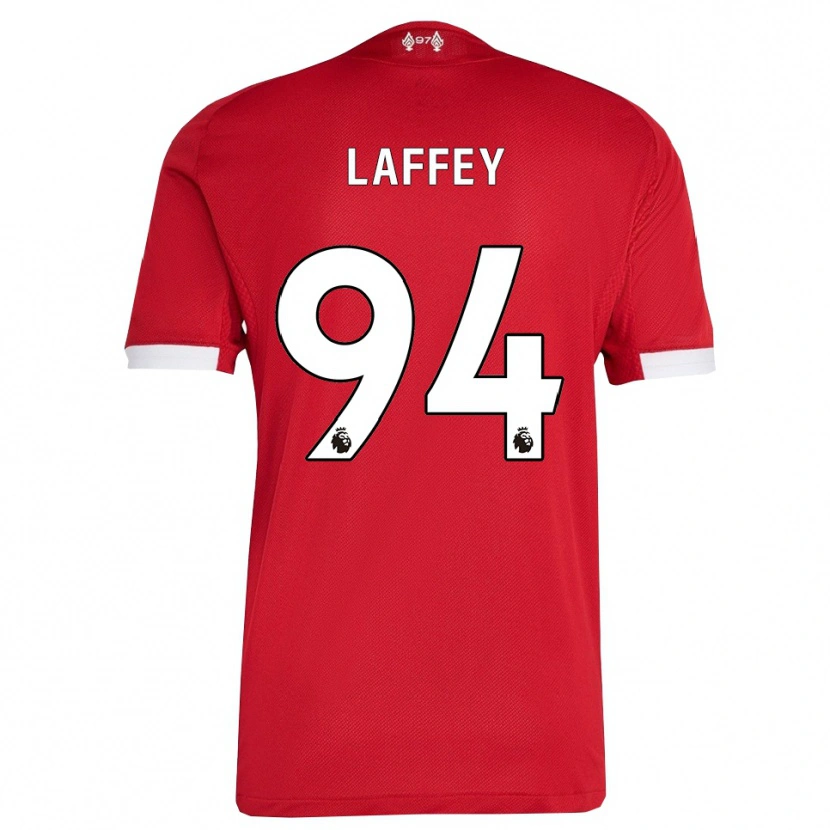 Danxen Homme Maillot Michael Laffey #94 Rouge Blanc Tenues Domicile 2025/26 T-Shirt