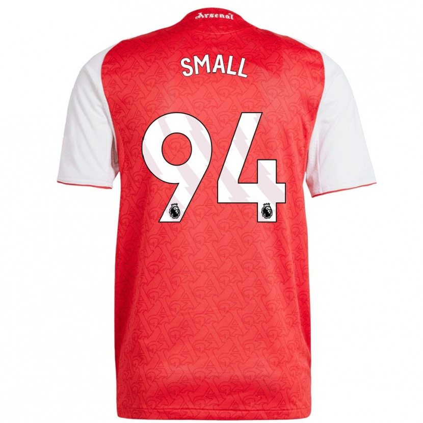 Danxen Homme Maillot Coby Small #94 Rouge Blanc Tenues Domicile 2025/26 T-Shirt