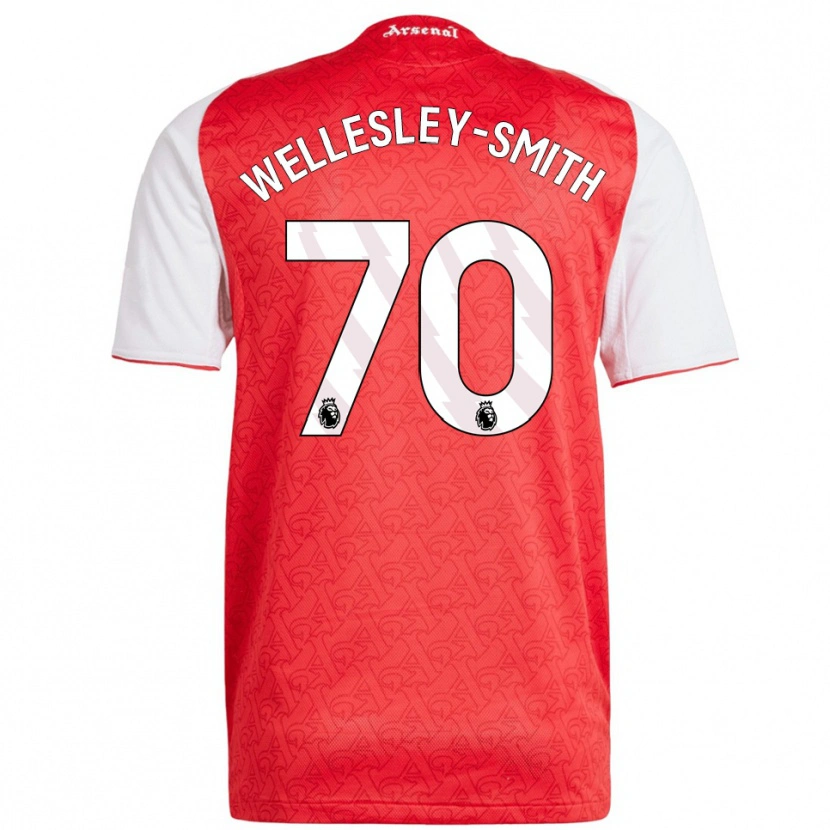 Danxen Homme Maillot Cecily Wellesley-Smith #70 Rouge Blanc Tenues Domicile 2025/26 T-Shirt