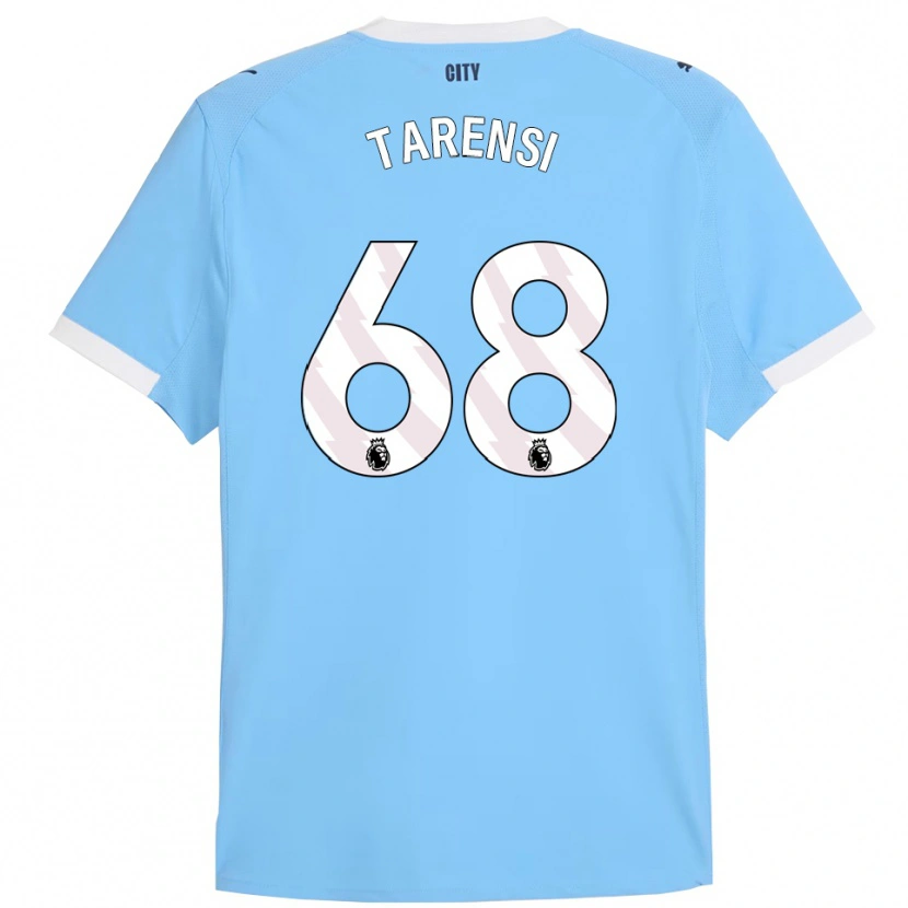 Danxen Homme Maillot Oscar Tarensi #68 Bleu Ciel Blanc Tenues Domicile 2025/26 T-Shirt