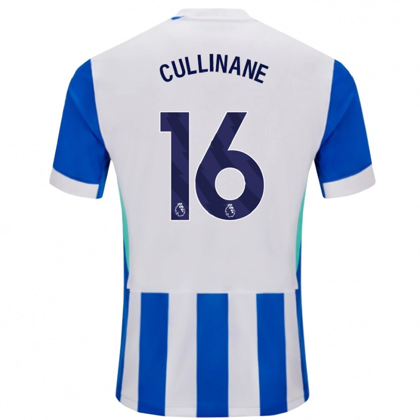 Danxen Homme Maillot Billy-Ray Cullinane #16 Bleu Blanc Tenues Domicile 2025/26 T-Shirt
