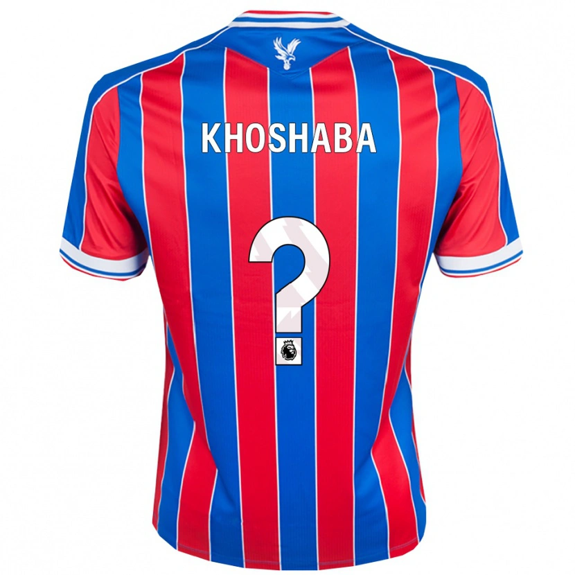 Danxen Homme Maillot Joseph Khoshaba #0 Bleu Rouge Blanc Tenues Domicile 2025/26 T-Shirt