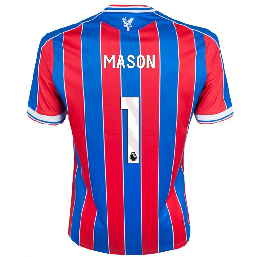 Danxen Homme Maillot Jack Mason #1 Bleu Rouge Blanc Tenues Domicile 2025/26 T-Shirt