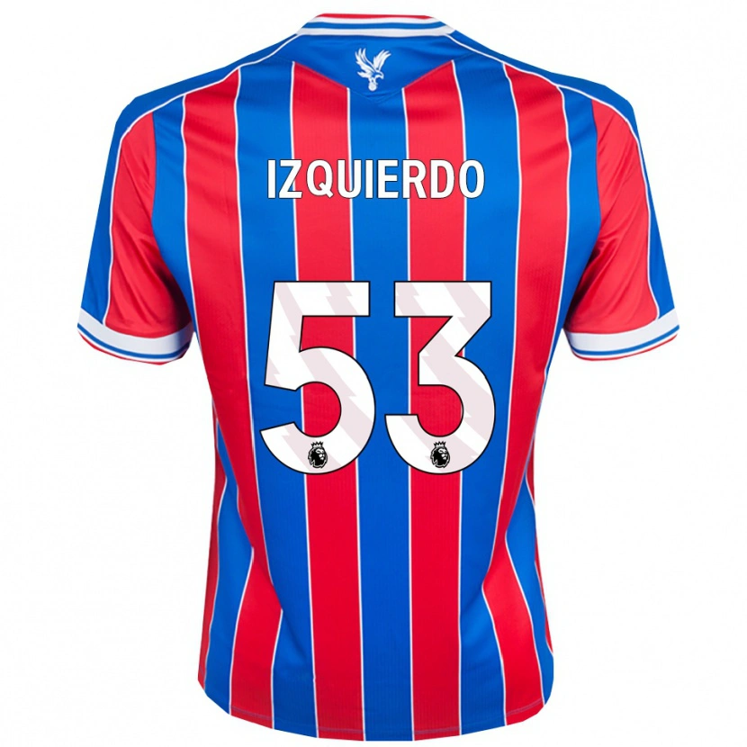 Danxen Homme Maillot Jackson Izquierdo #53 Bleu Rouge Blanc Tenues Domicile 2025/26 T-Shirt