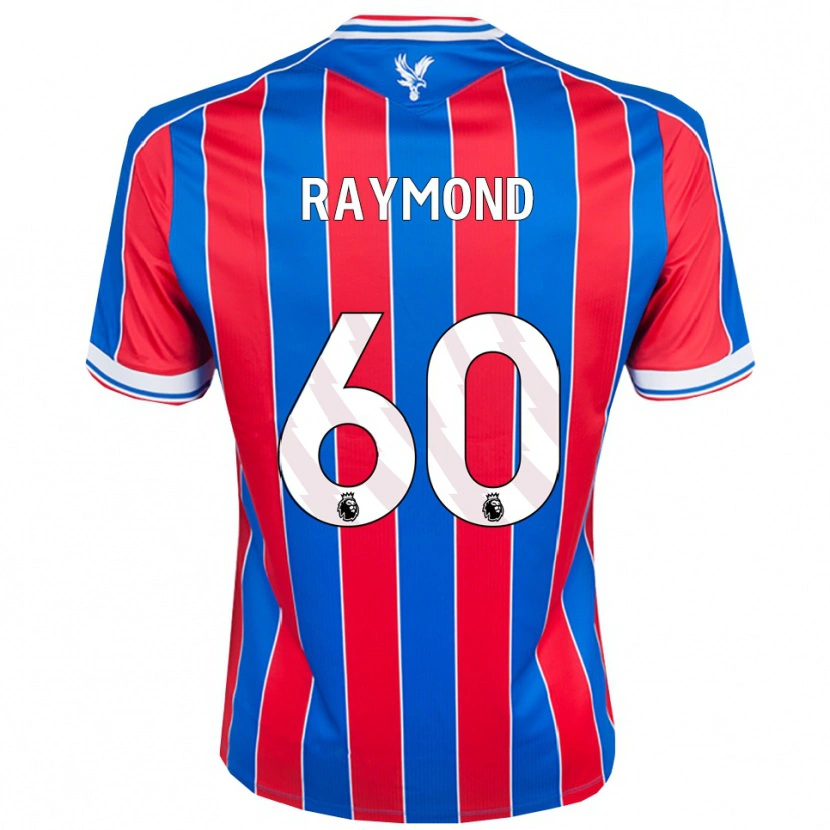 Danxen Homme Maillot Jadan Raymond #60 Bleu Rouge Blanc Tenues Domicile 2025/26 T-Shirt