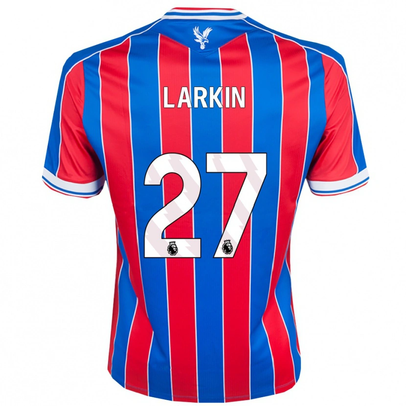 Danxen Homme Maillot Abbie Larkin #27 Bleu Rouge Blanc Tenues Domicile 2025/26 T-Shirt