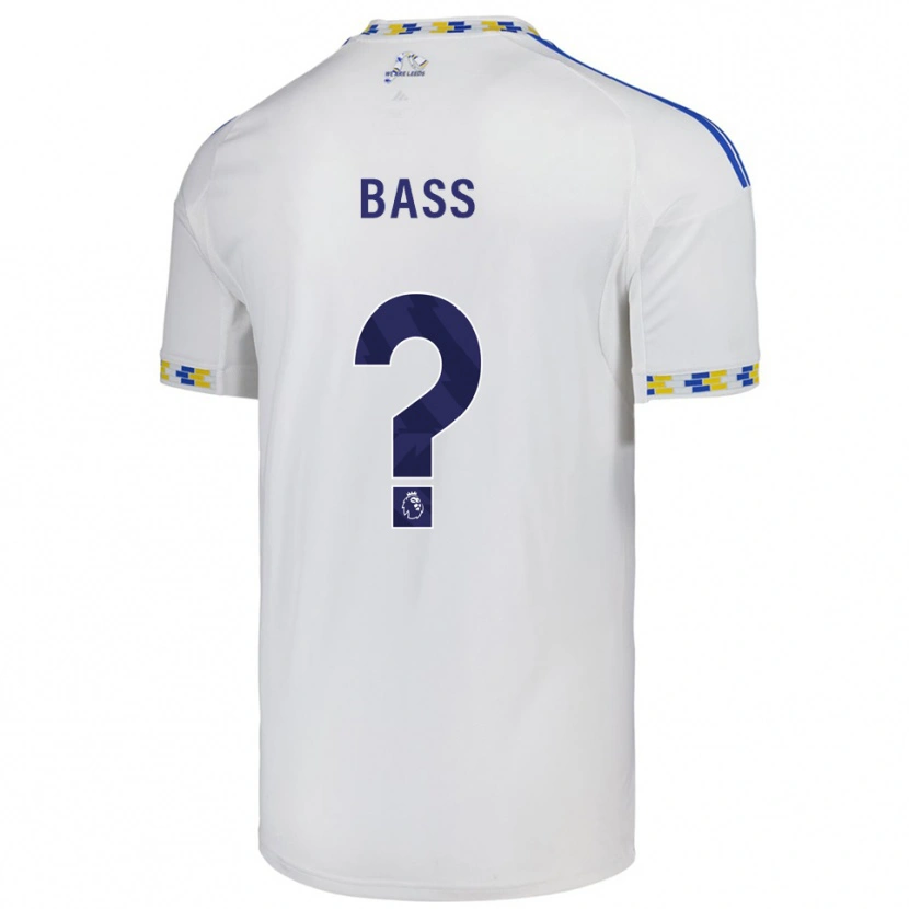 Danxen Homme Maillot Rebekah Bass #0 Blanc Bleu Tenues Domicile 2025/26 T-Shirt