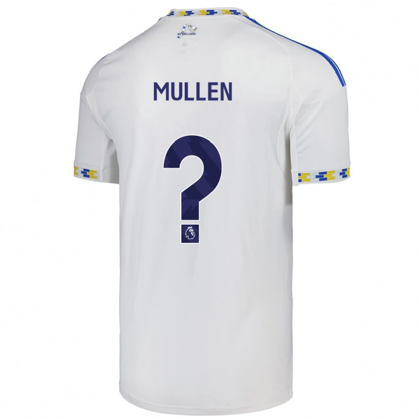 Danxen Homme Maillot Jeremiah Chilokoa-Mullen #0 Blanc Bleu Tenues Domicile 2025/26 T-Shirt