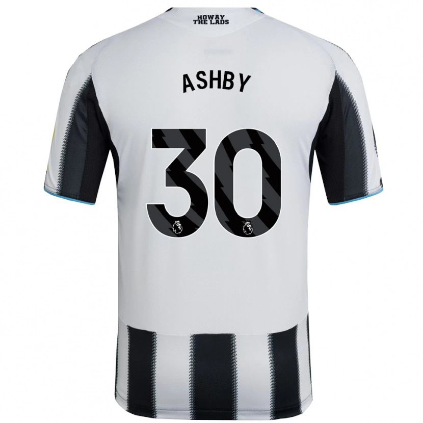 Danxen Homme Maillot Harrison Ashby #30 Noir Blanc Tenues Domicile 2025/26 T-Shirt