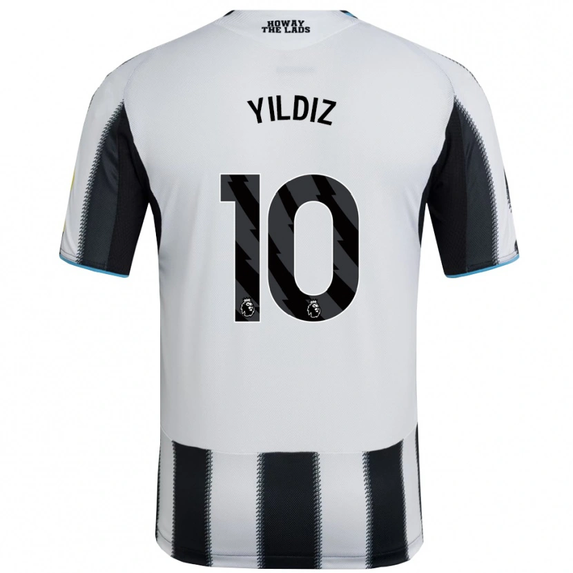 Danxen Homme Maillot Baran Yıldız #10 Noir Blanc Tenues Domicile 2025/26 T-Shirt
